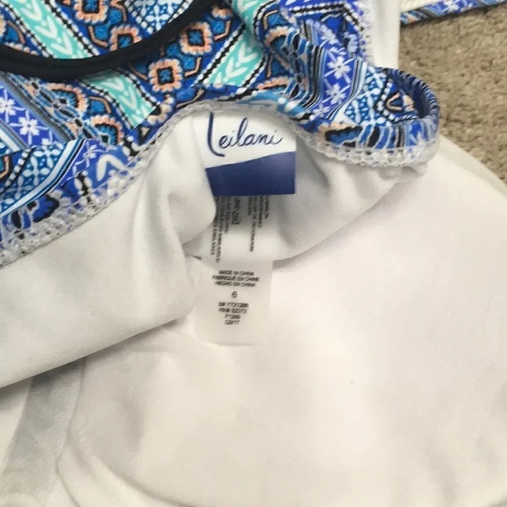 Leilani plunge swimsuit. NWOT
